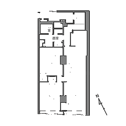 エントピア荻窪 2SLDKの間取図画像