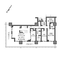間取図画像 3SLDK