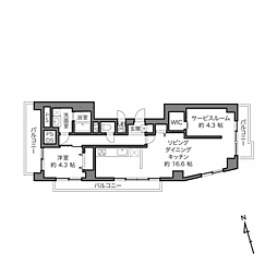 間取図画像 1SLDK