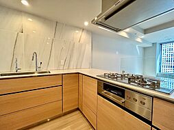 L字型のキッチンは使い勝手◎