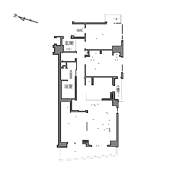 パルテール小石川五丁目 3LDKの間取図画像