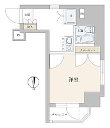 間取図画像 1K