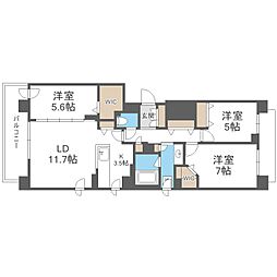 ル・コルヌイエ山鼻 4階