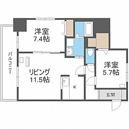 サンコート桑園ガーデンヒルズ 5階