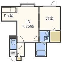 ｌａｔｔｅ  ｜ 北海道札幌市東区北二十二条東15丁目（賃貸アパート1LDK・2階・33.45㎡） その2