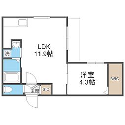 Ｐａｒｉｃｉ南平岸 3階