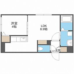 フォレスタ琴似 3階