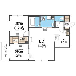 エフュート二十四軒 2階
