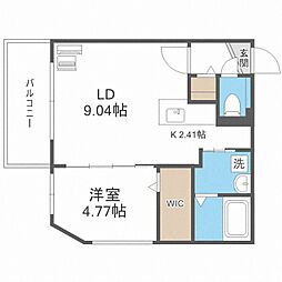レスツオン厚別II 2階/-