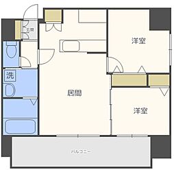 e′clair 2LDKの間取図画像