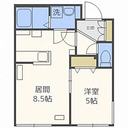 リバーサウス菊水ＩＩ 4階
