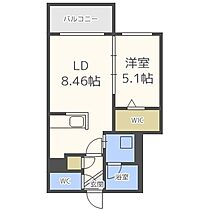 ＶＩＬＬＥＴＴＡ山の手  ｜ 北海道札幌市西区山の手六条1丁目（賃貸マンション1LDK・4階・37.99㎡） その2