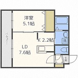 セブンスコートN14 7階