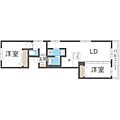 ALPHASQUARE宮の森2条2階10.0万円