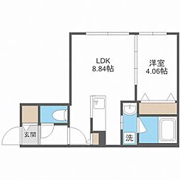 ガイアール厚別南 3階/-