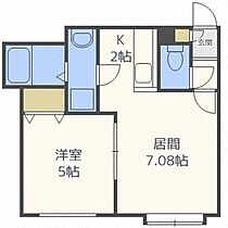 プルメリア明日風  ｜ 北海道札幌市手稲区明日風5丁目（賃貸アパート1LDK・3階・31.79㎡） その2