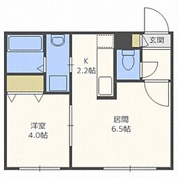 エール平岸 4階/-