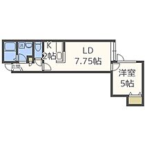 ハーモニービコウ  ｜ 北海道札幌市白石区菊水上町四条3丁目（賃貸アパート1LDK・1階・33.21㎡） その2