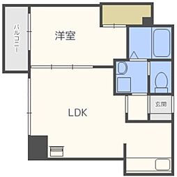 FRAIS-M 1LDKの間取図画像