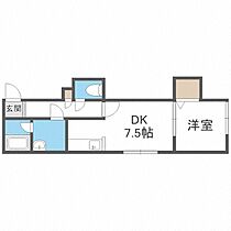 アクアコースト  ｜ 北海道札幌市中央区北六条西25丁目（賃貸マンション1DK・2階・29.79㎡） その2