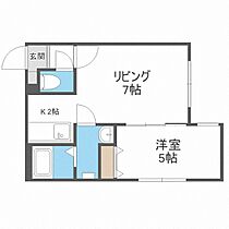 アストレア  ｜ 北海道札幌市白石区北郷三条4丁目（賃貸マンション1LDK・4階・31.02㎡） その2