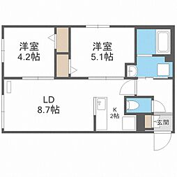 セフィーロ新札幌 1階/-