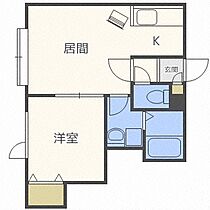 フォレスト  ｜ 北海道札幌市南区川沿十六条2丁目（賃貸アパート1LDK・1階・31.39㎡） その2