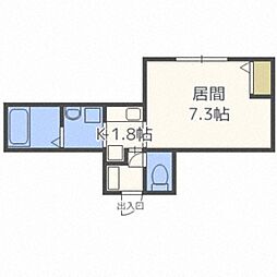 プレシェルト中の島 1階