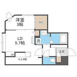 ALPHA RESIDENCE 円山北2条(アルファレジデン 2階