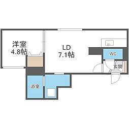 ラフォルテ桑園 1階