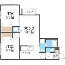 ル・ファールＮ17  ｜ 北海道札幌市東区北十七条東8丁目（賃貸マンション2LDK・2階・53.62㎡） その2