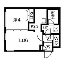 クラブプルミエ琴似4条  ｜ 北海道札幌市西区琴似四条4丁目（賃貸マンション1LDK・1階・29.16㎡） その2