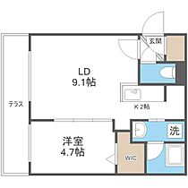 ブランコ麻生  ｜ 北海道札幌市北区麻生町6丁目（賃貸マンション1LDK・1階・34.30㎡） その2