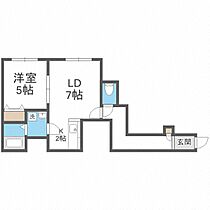 いなんくるしのろ  ｜ 北海道札幌市北区篠路四条7丁目（賃貸アパート1LDK・2階・36.04㎡） その2