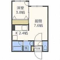 Ｆｌｏｒｅｓｔａ43  ｜ 北海道札幌市白石区平和通3丁目北（賃貸マンション1LDK・2階・33.78㎡） その2