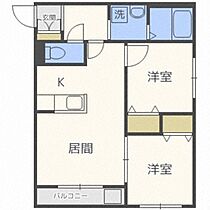 トラストコートＳ16  ｜ 北海道札幌市中央区南十六条西9丁目（賃貸マンション2LDK・1階・47.88㎡） その2