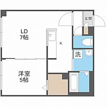 ヴィエルジュ北13条  ｜ 北海道札幌市東区北十三条東15丁目（賃貸マンション1LDK・1階・33.20㎡） その2