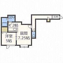 ライフステージ発寒  ｜ 北海道札幌市西区発寒十五条1丁目（賃貸アパート1LDK・1階・36.65㎡） その2