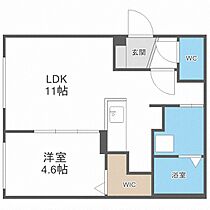 ｖａｌｌｅｓｔ222  ｜ 北海道札幌市厚別区大谷地西5丁目（賃貸マンション1LDK・2階・36.04㎡） その2