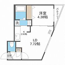 フォレスタ厚別  ｜ 北海道札幌市厚別区厚別中央四条2丁目（賃貸マンション1LDK・2階・32.39㎡） その2