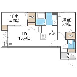 ALPHA GRANDE札幌南4条 2階
