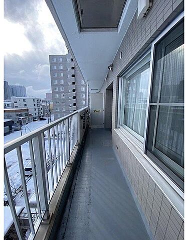 バルコニー アルス月寒中央アネックス 4階/-
