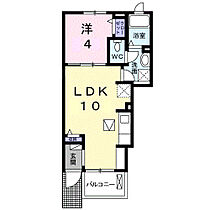 香川県高松市香西東町（賃貸アパート1LDK・1階・32.44㎡） その2