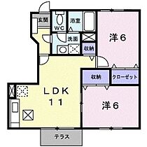 香川県丸亀市飯野町東二（賃貸アパート2LDK・1階・51.79㎡） その2