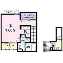 香川県綾歌郡宇多津町岩屋（賃貸アパート1R・2階・38.60㎡） その2