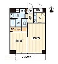 香川県高松市錦町1丁目（賃貸マンション1LDK・2階・40.47㎡） その2