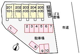 香川県善通寺市稲木町（賃貸アパート1R・1階・27.90㎡） その22