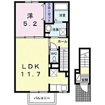 香川県観音寺市天神町3丁目（賃貸アパート1LDK・2階・43.32㎡） その2