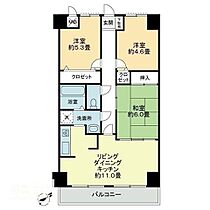 香川県綾歌郡宇多津町浜六番丁（賃貸マンション3LDK・4階・66.34㎡） その2