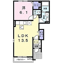 香川県高松市鶴市町（賃貸アパート1LDK・1階・44.75㎡） その2